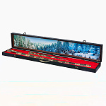 Подарочный набор с шашкой и кинжалом "Кубачи"