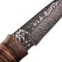 Нож сувенирный из дамасской стали "Олимп-5". Златоуст, фотография 4. Интернет-магазин ЛАВКА ПОДАРКОВ