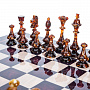 Шахматы с фигурами из янтаря "Африка" 48х48 см, фотография 1. Интернет-магазин ЛАВКА ПОДАРКОВ
