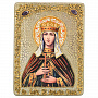 Икона "Святая Людмила Чешская" 15х20 см, фотография 6. Интернет-магазин ЛАВКА ПОДАРКОВ