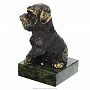 Бронзовая статуэтка "Собачка" средняя, фотография 1. Интернет-магазин ЛАВКА ПОДАРКОВ