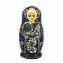 Матрешка "Цветы" 5 мест, фотография 1. Интернет-магазин ЛАВКА ПОДАРКОВ