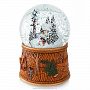 Стеклянный шар "Домик в лесу" со снегом, фотография 2. Интернет-магазин ЛАВКА ПОДАРКОВ