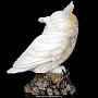 Скульптура из натурального камня "Сова". Ангидрит, фотография 8. Интернет-магазин ЛАВКА ПОДАРКОВ
