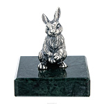 Статуэтка "Кролик". Серебро 925*