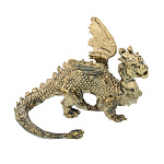 0072088 Бронза Статуэтка  "ДРАКОН" 4,5*3,5*3,5см 