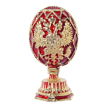 Традиции ФАБЕРЖЕ Сувенир ЯЙЦО пасх.."ГЕРБ б." РС-1302-05