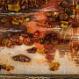 Картина янтарная "Осенний лес" 78х58 см, фотография 7. Интернет-магазин ЛАВКА ПОДАРКОВ