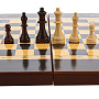 Шахматы деревянные "Галант" 50х50 см, фотография 7. Интернет-магазин ЛАВКА ПОДАРКОВ