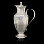 Кувшин для воды "Пион". Серебро 925*. Вес 1017,12 г, фотография 1. Интернет-магазин ЛАВКА ПОДАРКОВ