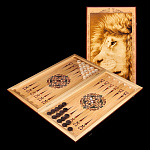 -60*30см  НАРДЫ подарочные "ЛЕВ" (086b)