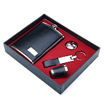 0057371 НАБОР подарочный средний :ФЛЯГА+Стопка+Брелок