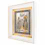 Икона "Святые Петр и Феврония" 31х26 см, фотография 2. Интернет-магазин ЛАВКА ПОДАРКОВ