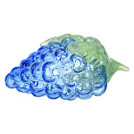 0041300/27771-6634 Декор.изделие "Виноград" (синий с зел.листок), -, Цветная пудра