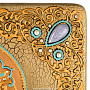 Икона из мореного дуба "Св. Спиридон Тримифунтский" 42х29 см, фотография 4. Интернет-магазин ЛАВКА ПОДАРКОВ