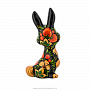 Статуэтка "Кролик лесной". Хохлома, фотография 5. Интернет-магазин ЛАВКА ПОДАРКОВ