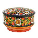 Шкатулка "Ромашки". Хохлома