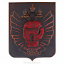 Панно из дерева "Герб Федерации Бокса" 40 х 32,5 см, фотография 1. Интернет-магазин ЛАВКА ПОДАРКОВ