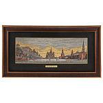  /35*72см  Офорт цветной "Москва. Красная площадь" 