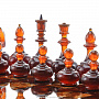 Шахматы-шашки с инкрустацией и фигурами из янтаря "Статус", фотография 2. Интернет-магазин ЛАВКА ПОДАРКОВ