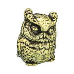 0076956 Сувенир НАПЕРСТОК "ФИЛИН" , латунь Н23