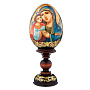 Пасхальное яйцо на подставке "Божья Матерь Донская", фотография 4. Интернет-магазин ЛАВКА ПОДАРКОВ