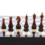 Шахматы-шашки с янтарными фигурами 37х37 см, фотография 3. Интернет-магазин ЛАВКА ПОДАРКОВ