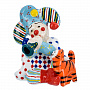 Керамическая статуэтка "Клоун с дудочкой и котом", фотография 1. Интернет-магазин ЛАВКА ПОДАРКОВ