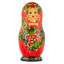Матрешка "Цветочная" 5 мест, фотография 2. Интернет-магазин ЛАВКА ПОДАРКОВ