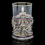 0064965/Э-М Подстаканник "Самбо" с Эмалью