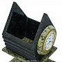 Часы-шкатулка из натурального камня "Избушка", фотография 4. Интернет-магазин ЛАВКА ПОДАРКОВ
