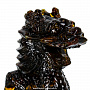 Скульптура из янтаря "Дракон с жемчужиной", фотография 6. Интернет-магазин ЛАВКА ПОДАРКОВ
