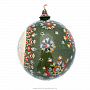 Новогодний елочный шар с росписью "Снегирь", фотография 2. Интернет-магазин ЛАВКА ПОДАРКОВ