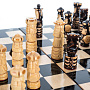 Шахматы деревянные "Резные" 26х26 см, фотография 5. Интернет-магазин ЛАВКА ПОДАРКОВ
