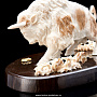 Скульптура из кости мамонта "Бизон", фотография 5. Интернет-магазин ЛАВКА ПОДАРКОВ