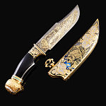 Нож сувенирный "Сова". Златоуст