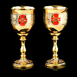 0049557 Златоуст Набор рюмок мал (2 шт.) NAW - 3020