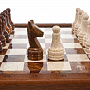 Шахматы из натурального камня "Американские", фотография 4. Интернет-магазин ЛАВКА ПОДАРКОВ