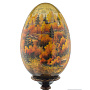 Пасхальное яйцо на подставке "Золотая осень", фотография 4. Интернет-магазин ЛАВКА ПОДАРКОВ