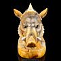 Скульптура из натурального камня "Кабан", фотография 3. Интернет-магазин ЛАВКА ПОДАРКОВ