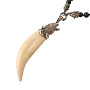 Ожерелье из кости "Клык медведя", фотография 3. Интернет-магазин ЛАВКА ПОДАРКОВ