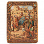 Икона подарочная "Вход Господень В Иерусалим" 21 х 29 см, фотография 2. Интернет-магазин ЛАВКА ПОДАРКОВ