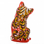 Фарфоровая статуэтка "Тигр большой". Хохлома, фотография 3. Интернет-магазин ЛАВКА ПОДАРКОВ