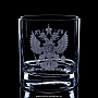 Стакан для виски с гравировкой "Герб", фотография 1. Интернет-магазин ЛАВКА ПОДАРКОВ