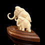 Скульптура из бивня мамонта "Мамонты", фотография 2. Интернет-магазин ЛАВКА ПОДАРКОВ