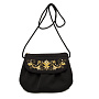Сумка "Вьюнок". Черная с вышивкой, фотография 5. Интернет-магазин ЛАВКА ПОДАРКОВ