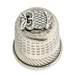 202578 Сувенир НАПЕРСТОК  СОВА,1,8*1,5см 