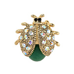 -05 Традиции ФАБЕРЖЕ Брошь"ЖУК" 2,7*2,5см 1009-05