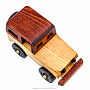 Деревянная игрушка "Машина внедорожник", фотография 5. Интернет-магазин ЛАВКА ПОДАРКОВ