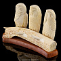 Скульптура из кости мамонта "Три совы - не вижу, не слышу, не скажу", фотография 3. Интернет-магазин ЛАВКА ПОДАРКОВ